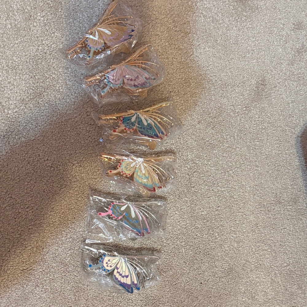 Amazon Butterfly Hair Clips - Multicolor Set